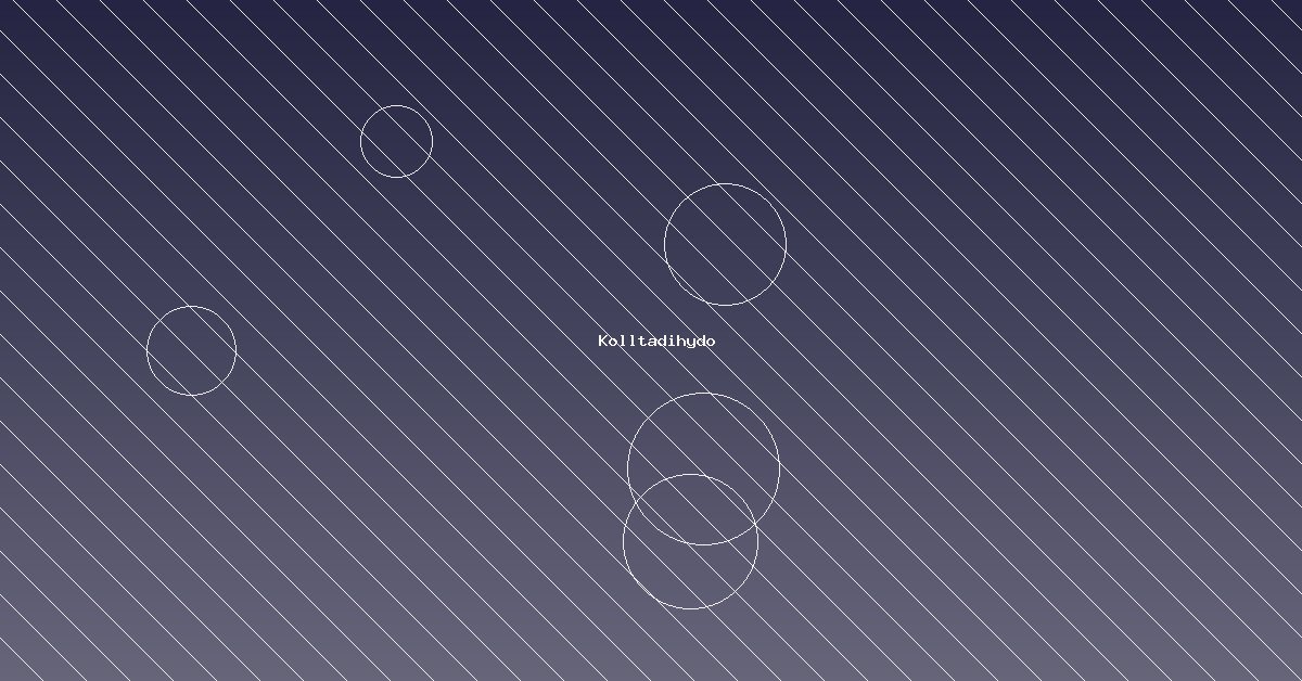 Kolltadihydo Unveiled: The Science-Backed Hydration Revolution for Radiant Skin